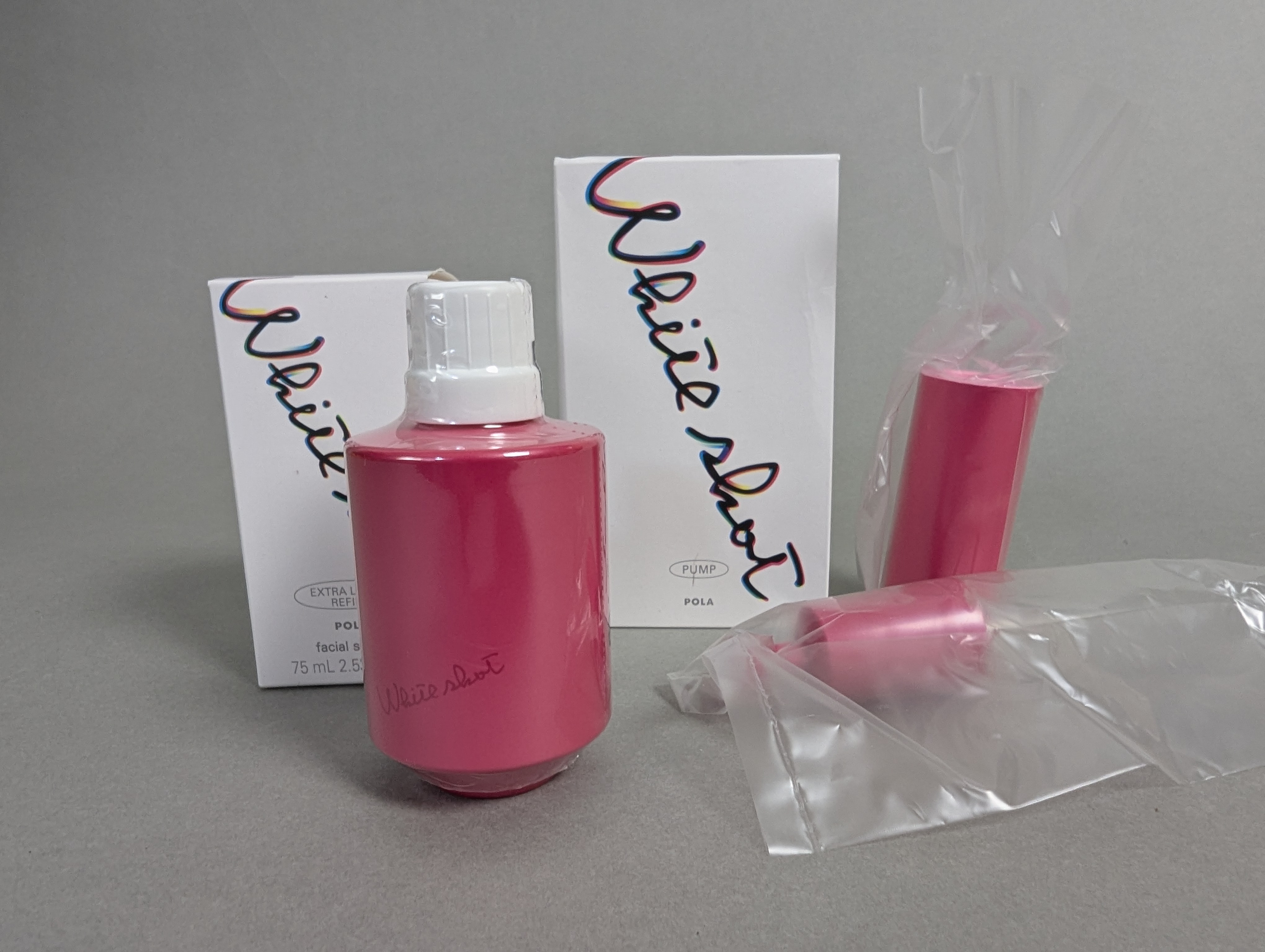 Pola White Shot Facial Serum Extra Large Full (75ml) w/ Pump